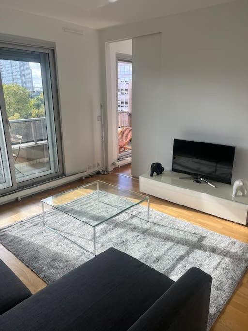 Tour Eiffel Terrasse Vue Seine Apartment ปารีส ภายนอก รูปภาพ